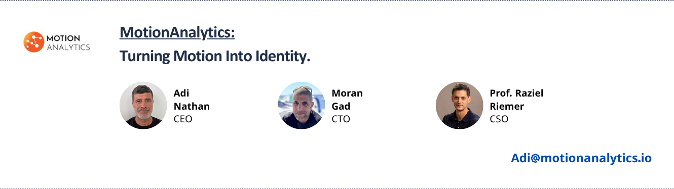 MotionAnalytics — team and one-line pitch